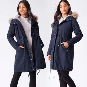 Seraphine Maternity Jacket - Navy, size 8